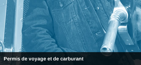 Permisde voyage et de carburant